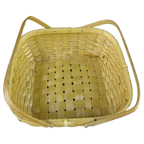 Bamboo Traditional Tray Natural with Handle