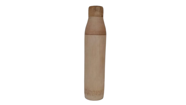 Bamboo Water Bottle With Lid