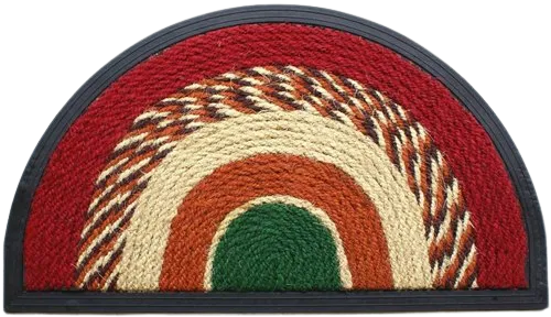 Semi Circle Colourful Rope Mat