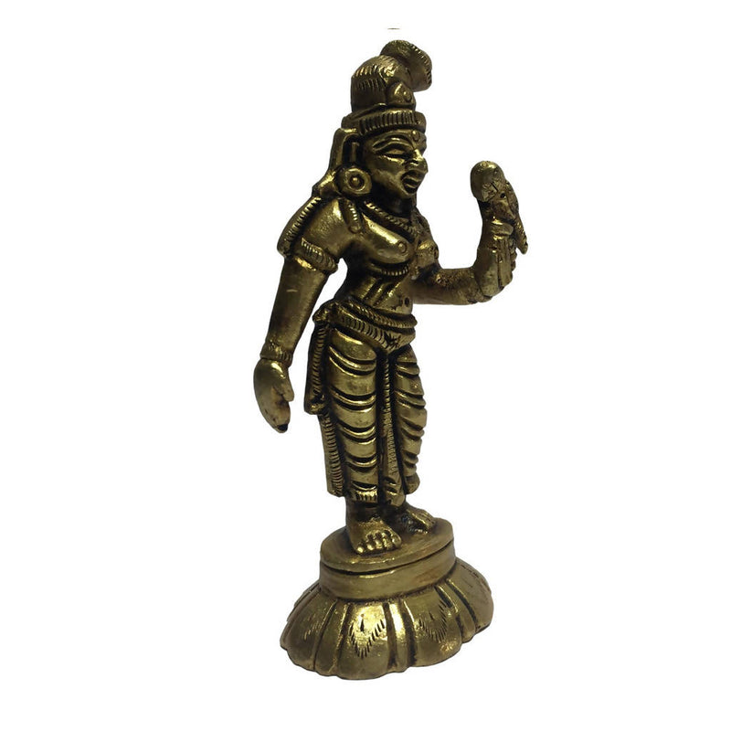 ANDAL BRASS STATUE 3 INCH HEIGHT | Home & Garden