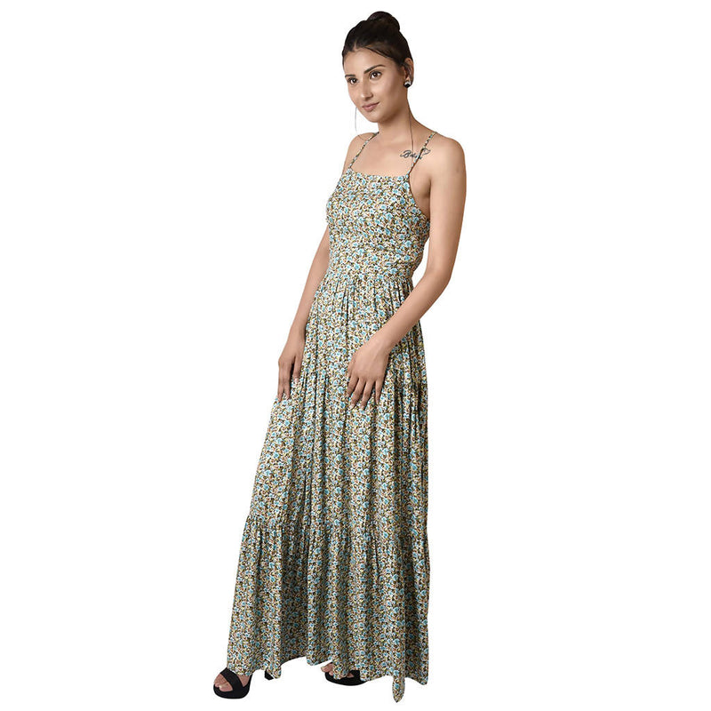 GREEN MAXI DRESS | Dresses